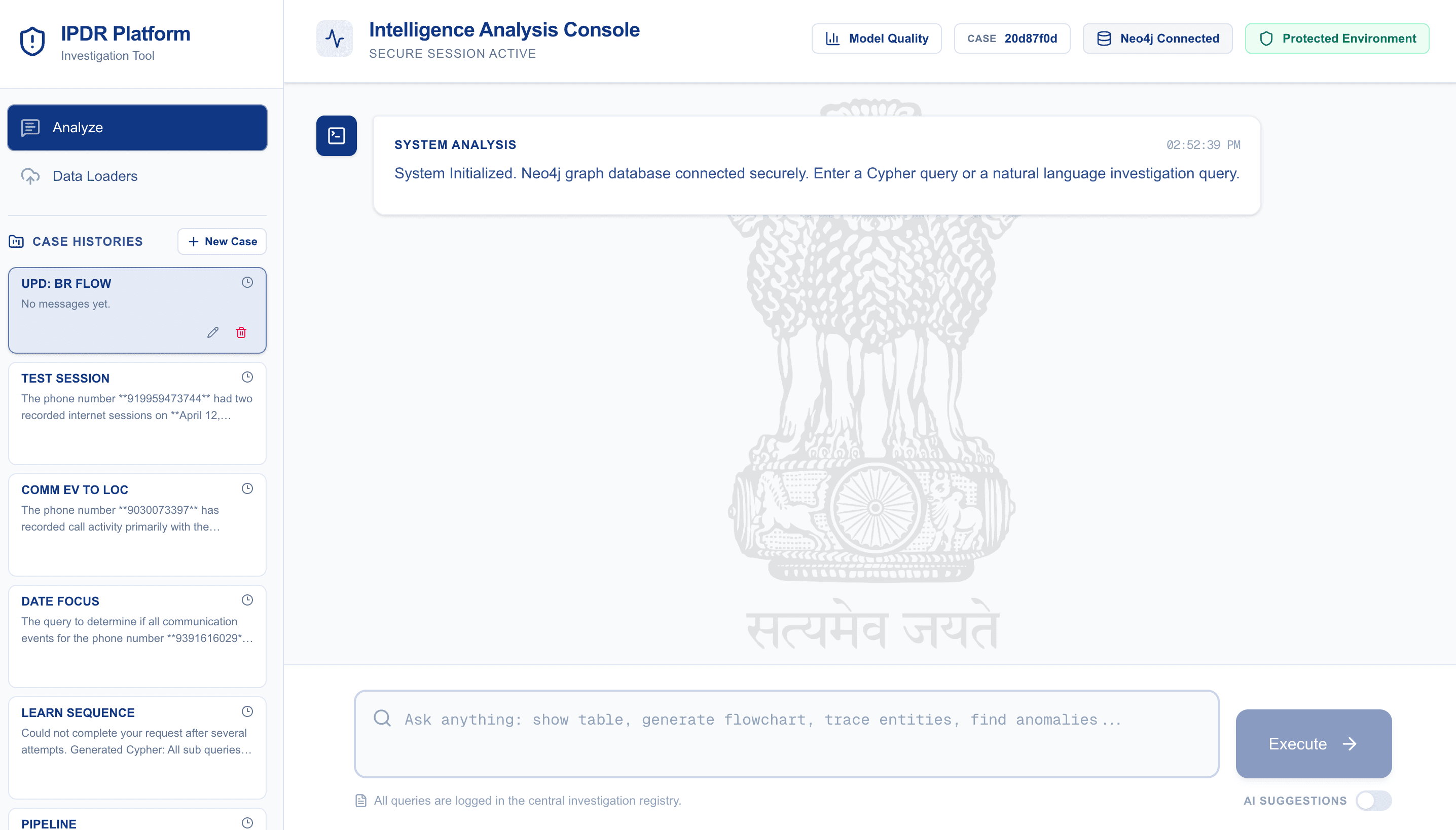 Graph Investigation AI
